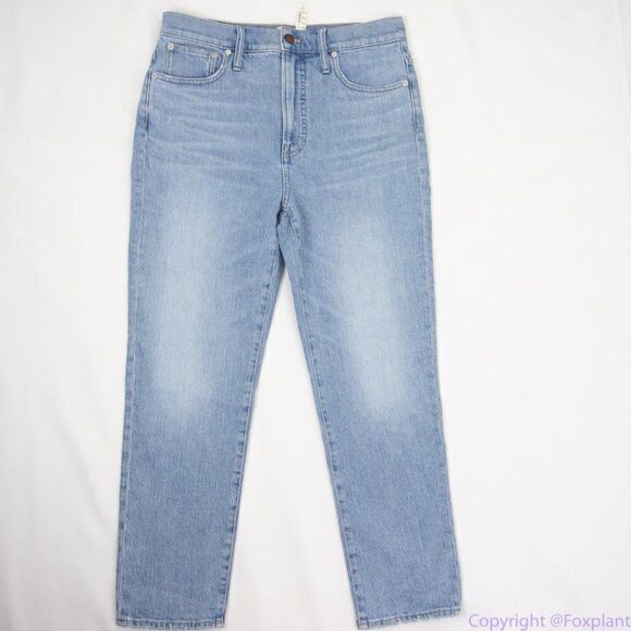 NEW Madewell The Perfect Vintage‎ High Waist Jeans in Marian Wash, size 30 - Picture 4 of 16